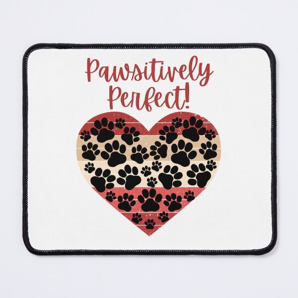 Item preview, Pawsitively Perfect- Pawprints on my Heart- Paw Prints with Heart designed and sold by Linette Gerlach.