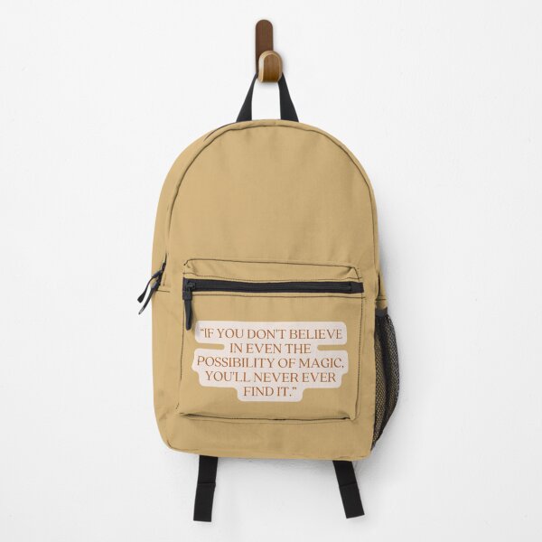Item preview, Castle Quote - “IF YOU DON'T BELIEVE IN EVEN THE POSSIBILITY OF MAGIC, YOU'LL NEVER EVER FIND IT.” designed and sold by Artful-Julia.
