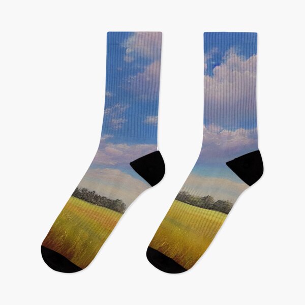 Item preview, Sky & Clouds Art, Natural Scenery Art, Wild Field Art , Meadow Landscape Art designed and sold by viewgraphics.