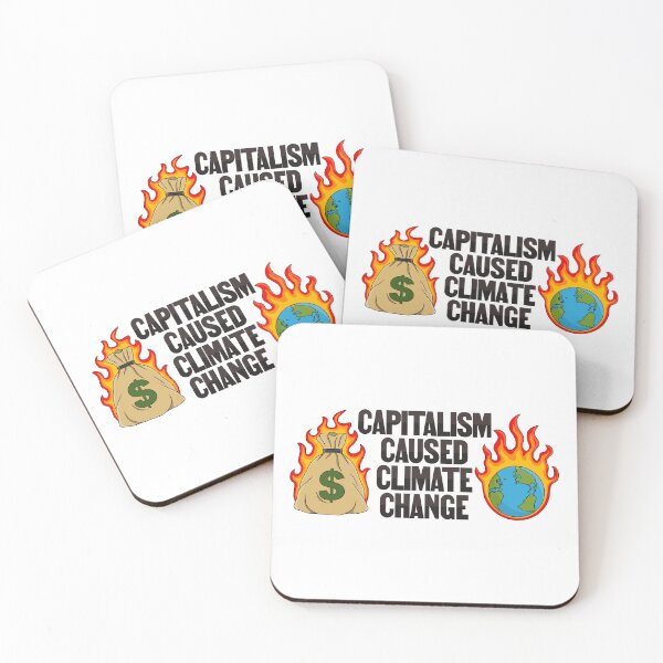 Item preview, Capitalism Caused Climate Change designed and sold by Picket Club.