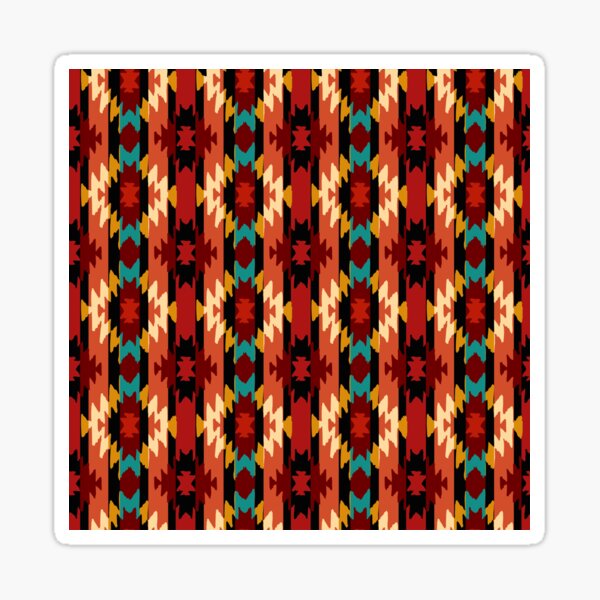 Aperçu de l'œuvre Motif amérindien Navajo créée et vendue par Jumbodeals.