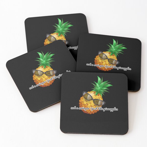 Item preview, Not A Swinger I Just Like Pineapples, Pineapples and Swinging designed and sold by Soul-Inspirer.