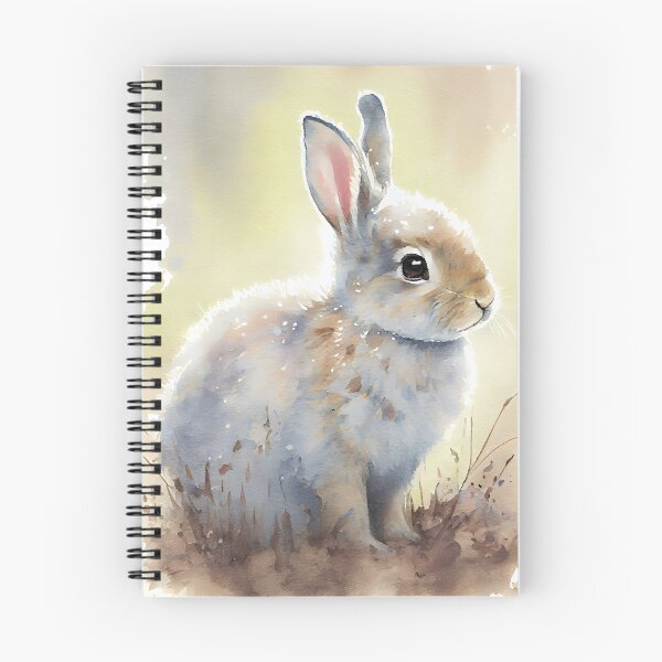 Item preview, Cute Fluffy Baby  Bunny Rabbit Easter Watercolor designed and sold by CGSGraphics.