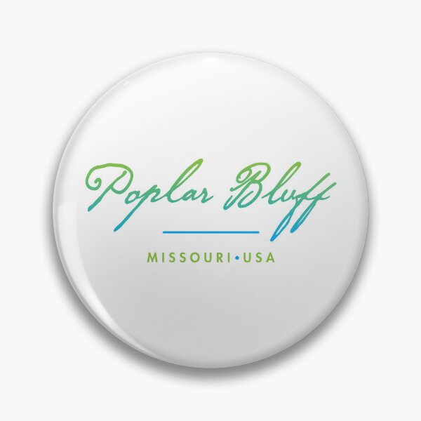 Item preview, Poplar Bluff Missouri Typographic Design designed and sold by Futurebeachbum.