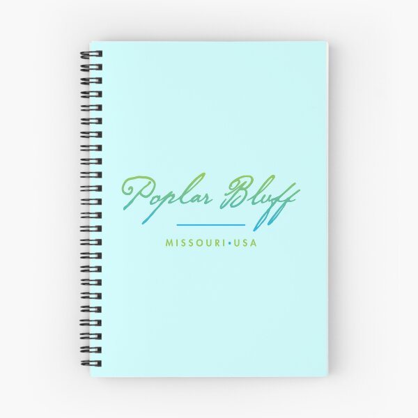 Item preview, Poplar Bluff Missouri Typographic Design designed and sold by Futurebeachbum.