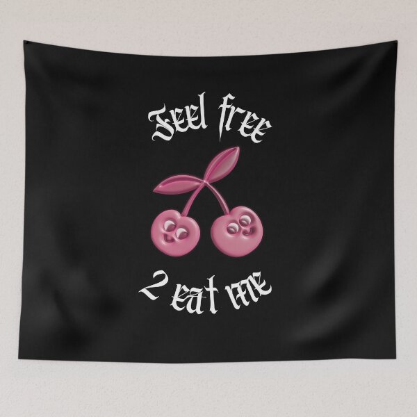 Item preview, Feel Free to Eat Me y2k style design  designed and sold by VantaTheArtist.