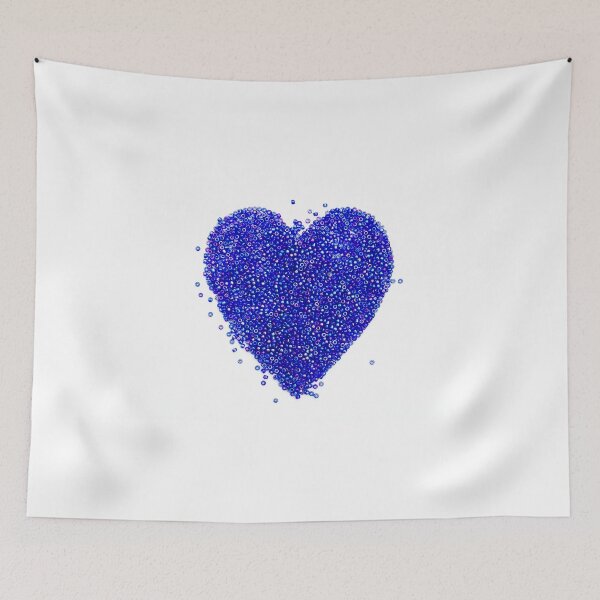 Item preview, Beaded Heart designed and sold by Nicolette Neish.