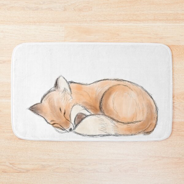 Item preview, Sleeping Running Fox designed and sold by brendanre.