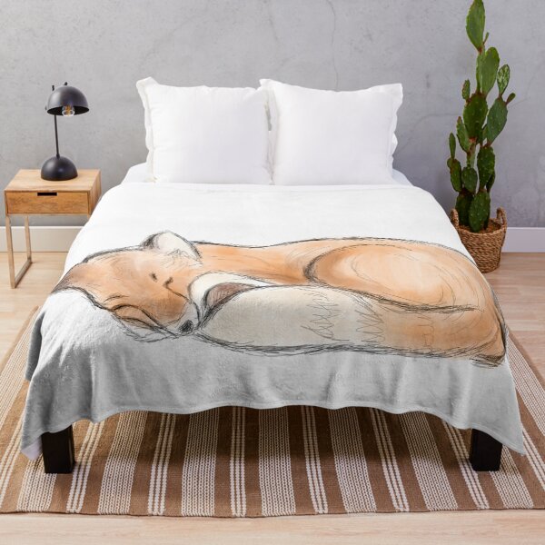 Item preview, Sleeping Running Fox designed and sold by brendanre.