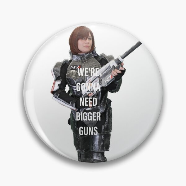 Item preview, Commander Shepard, bigger guns designed and sold by Cosplay4Christ.