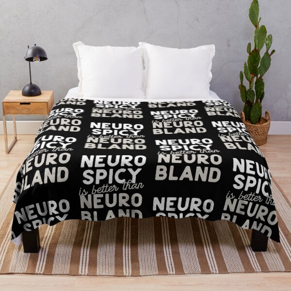 Item preview, Neuro Spicy is better than Neuro Bland ADHD Autism Neurodiversity and neurodivergent love designed and sold by Good-Find.