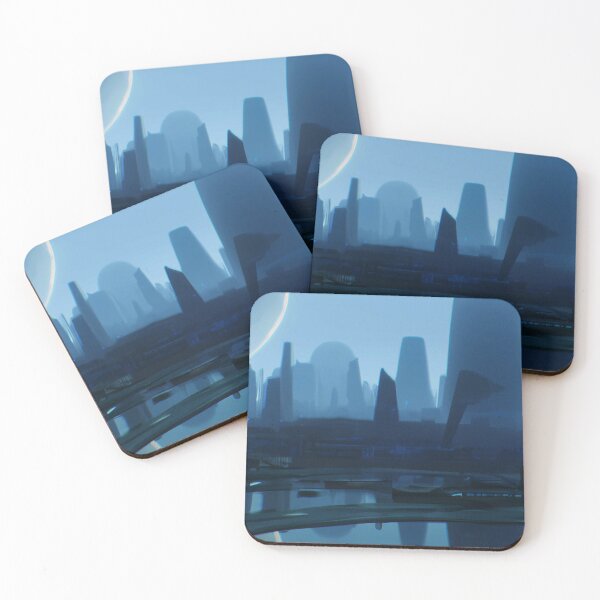 Item preview, Future Cities #1 designed and sold by Elmuthalleth.