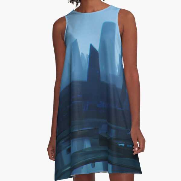 Item preview, Future Cities #1 designed and sold by Elmuthalleth.