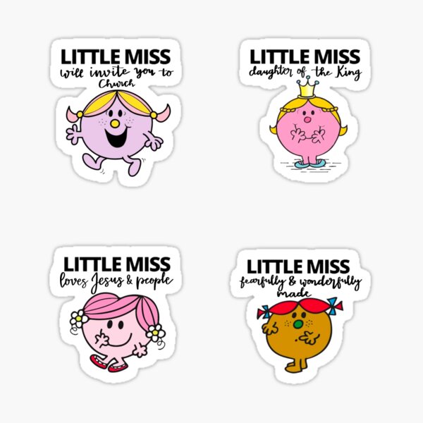Item preview, Little Miss Christian Pack 2 designed and sold by honeypilled.