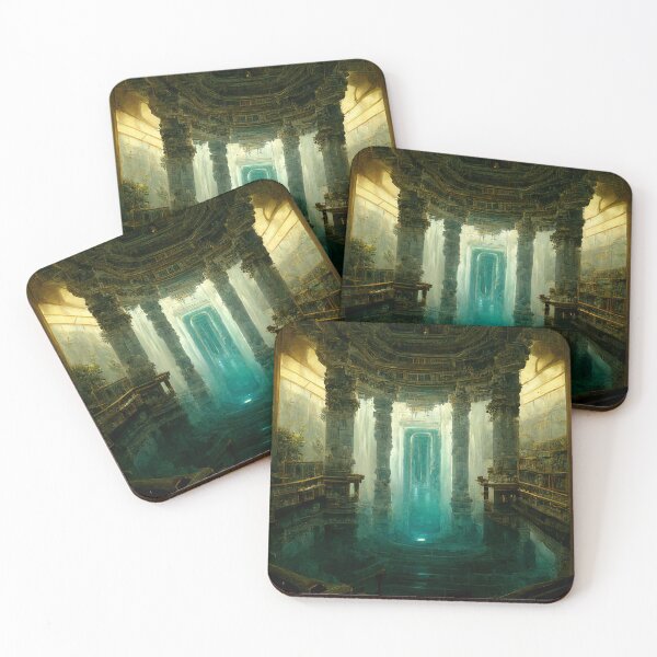 Item preview, The Royal Baths designed and sold by The Epic of Old Merch Store.