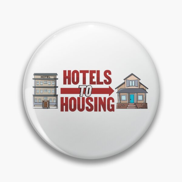 Item preview, Hotels To Housing - Help The Homeless designed and sold by Picket Club.