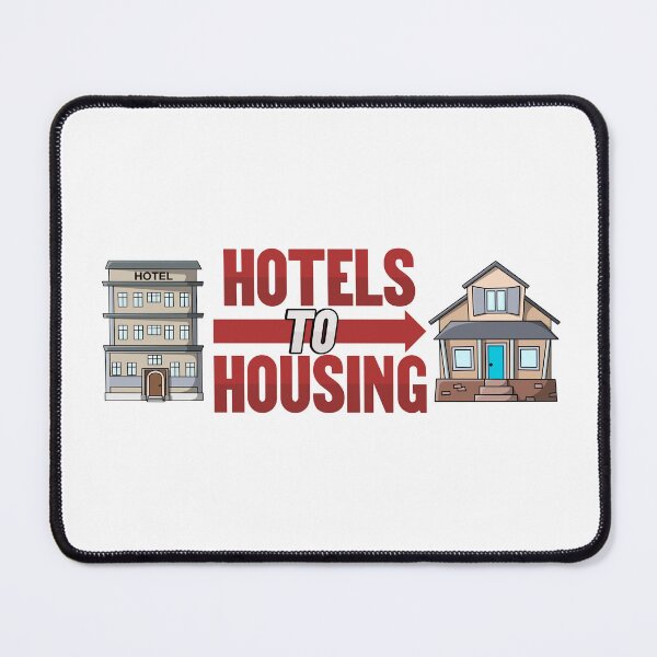 Item preview, Hotels To Housing - Help The Homeless designed and sold by Picket Club.