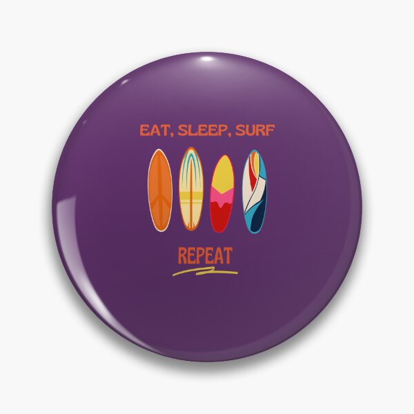 Item preview, Eat Sleep Surf Repeat designed and sold by t1n3333.