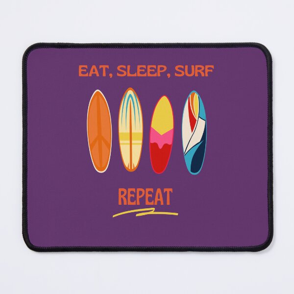 Item preview, Eat Sleep Surf Repeat designed and sold by t1n3333.