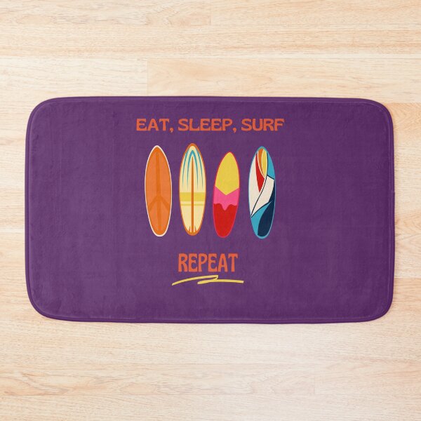 Item preview, Eat Sleep Surf Repeat designed and sold by t1n3333.