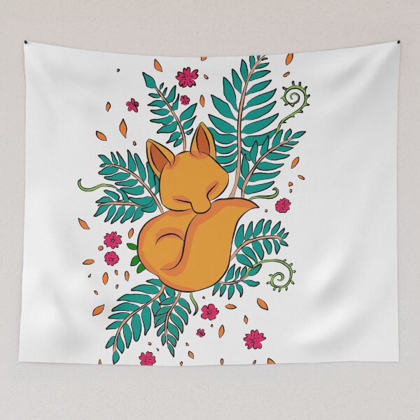Item preview, Sleeping Running Fox designed and sold by brendanre.