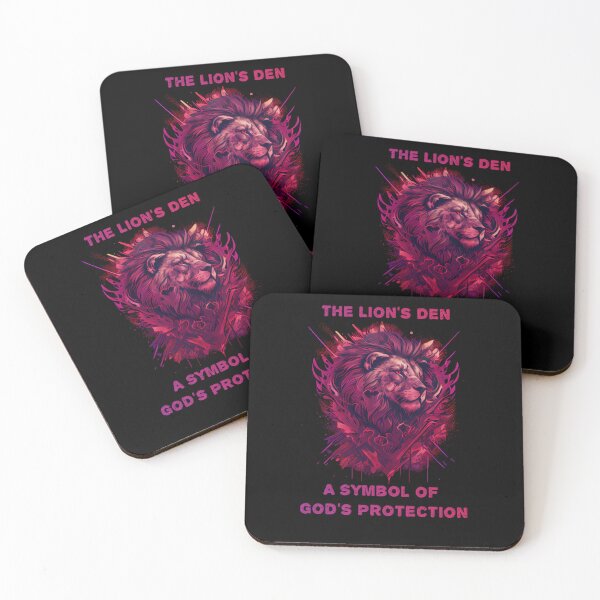 Item preview, Dramatic Lion Design with a Message of God's Protection designed and sold by Art4Christ.