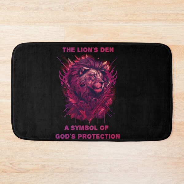 Item preview, Dramatic Lion Design with a Message of God's Protection designed and sold by Art4Christ.