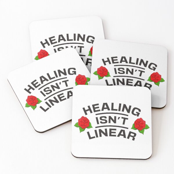 Item preview, Healing Isn't Linear - Self Love designed and sold by Picket Club.