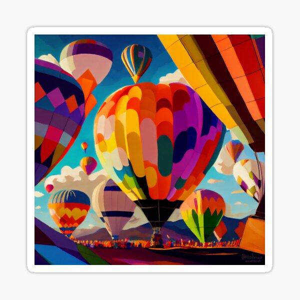 Item preview, Hot air balloon festival designed and sold by Patrick Edwards.