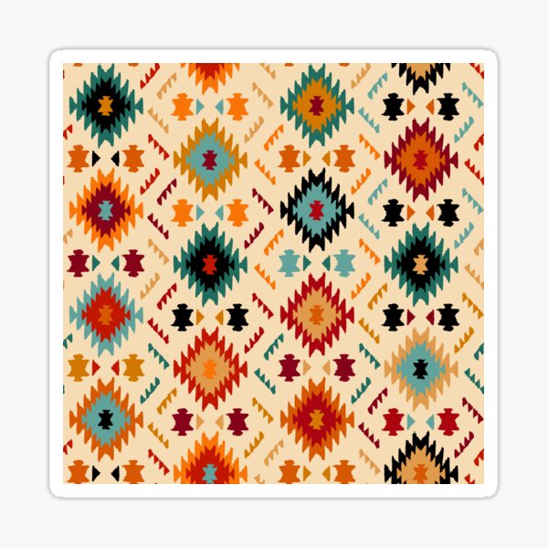 Aperçu de l'œuvre Motif amérindien Navajo créée et vendue par Jumbodeals.