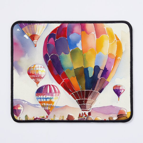 Item preview, Hot air balloons - watercolor designed and sold by Patrick Edwards.