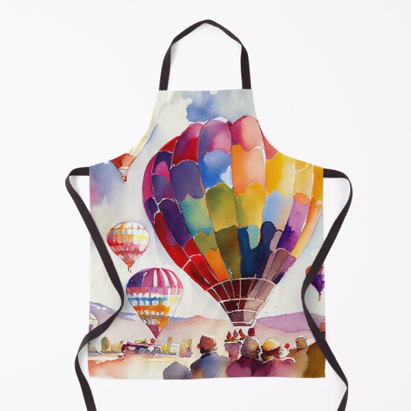 Item preview, Hot air balloons - watercolor designed and sold by Patrick Edwards.