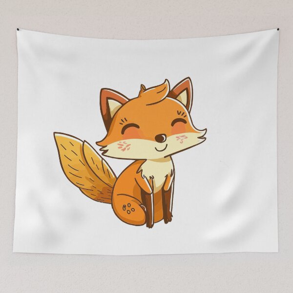 Item preview, Cute Running Fox designed and sold by brendanre.
