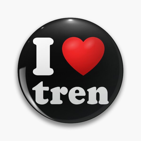 Item preview, I Heart Tren Funny Workout Quote I Love Training Bodybuilder designed and sold by BunnyPrinceDegn.