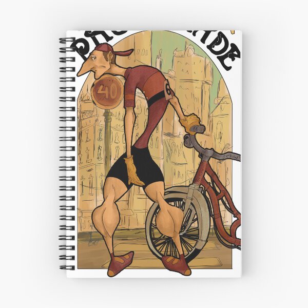 Item preview, The Triplets of Belleville - The Cyclist designed and sold by LolitaCrow.