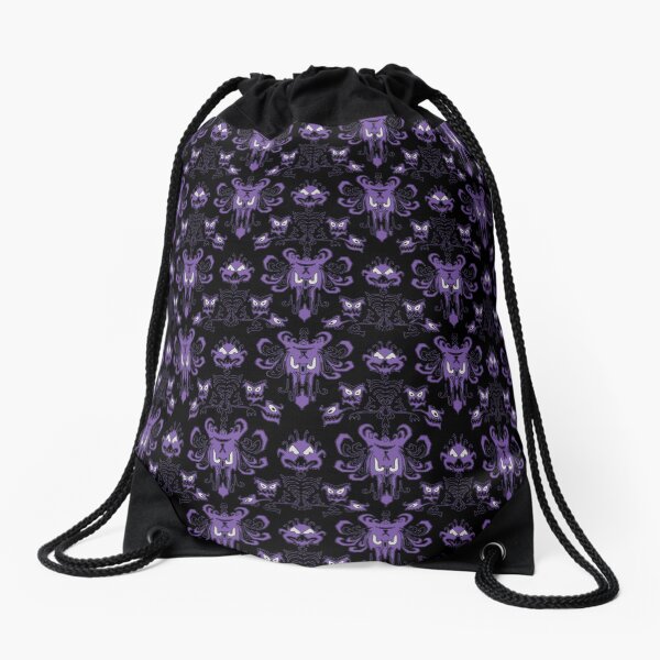 Haunted mansion contrast Drawstring Bag