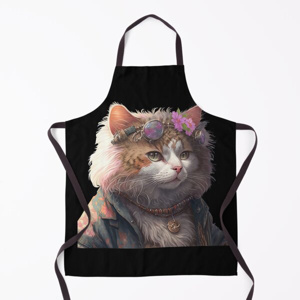 Item preview, Hippie cat designed and sold by AnimalArtPhotos.