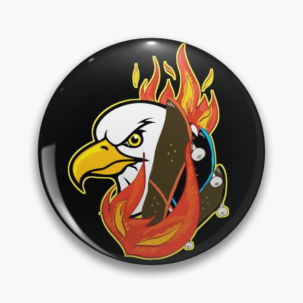 Item preview, FLAMING EAGLE SKATEBOARDS designed and sold by madscArt.