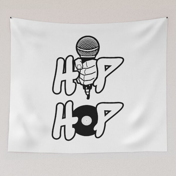Item preview, Hip Hop (Black Record) designed and sold by Pendy777.