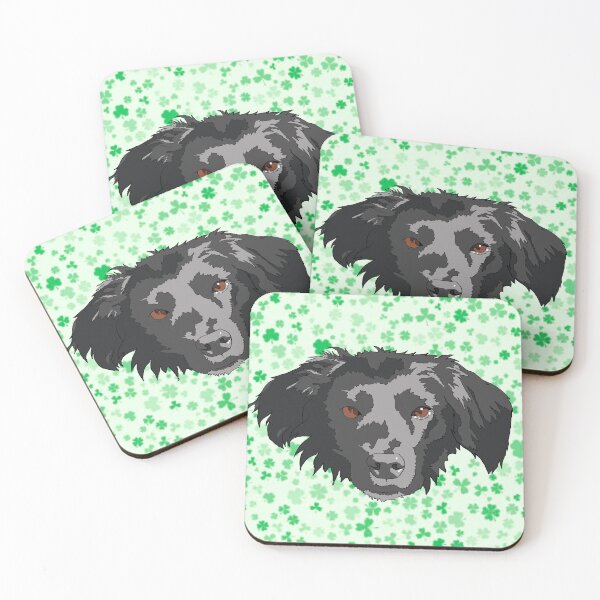 Item preview, Copy of Copy of Border collie new-years pattern designed and sold by LeahcarsArt.