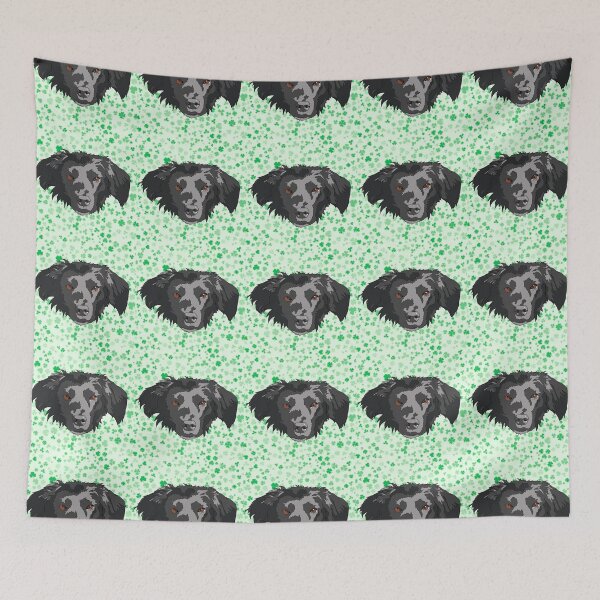 Item preview, Copy of Copy of Border collie new-years pattern designed and sold by LeahcarsArt.