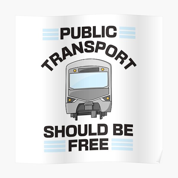 make public transport free speech