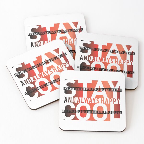 Item preview, Stay Cool, Stay Happy: Positive Vibes Art designed and sold by Yves Artico.