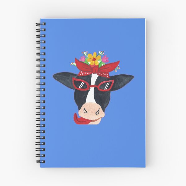 Item preview, Cow with Flower Crown designed and sold by TheCatmeow2000.