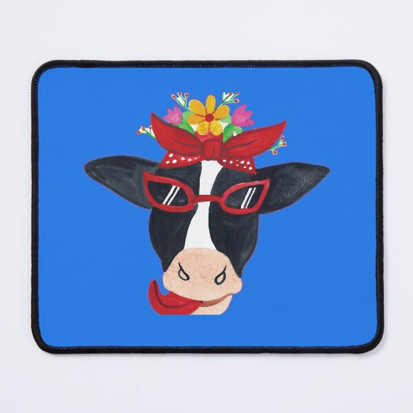 Item preview, Cow with Flower Crown designed and sold by TheCatmeow2000.