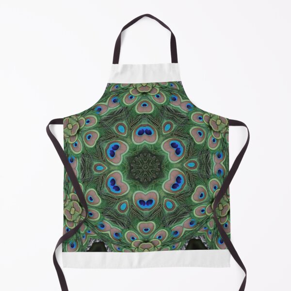 Item preview, Javan Green Peafowl  kaleidoscope  designed and sold by Sharon the Zoo Lady Photography .