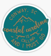 Coastal Carolina - Style 51 Sticker