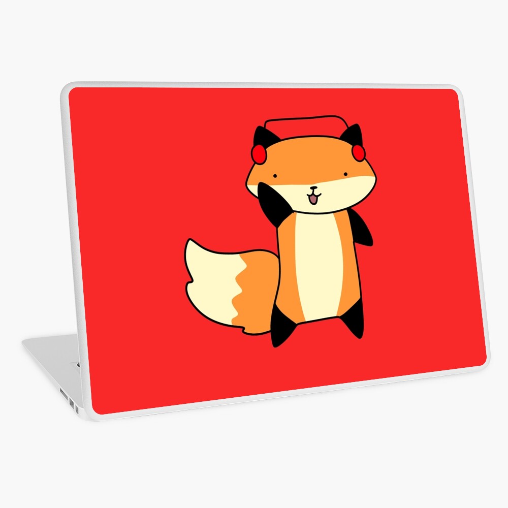 Kopfhorer Fuchs Ipad Hulle Skin Von Saradaboru Redbubble