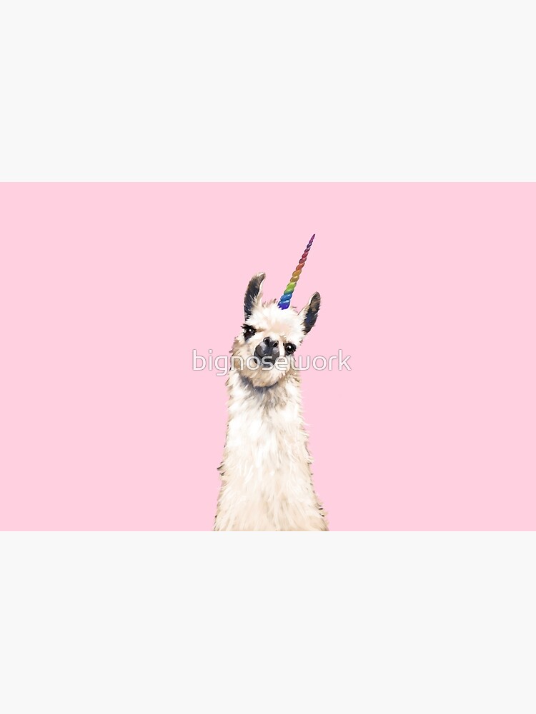 Unicorn Llama by bignosework