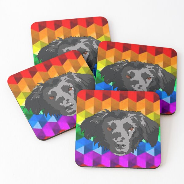 Item preview, Copy of Lab Border collie mix asexual pattern  designed and sold by LeahcarsArt.